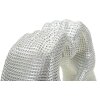 Rzeźba Lover Silver Polyresin srebrna 25x7.5x13.5 cm dłonie kształt serca dekoracyjna