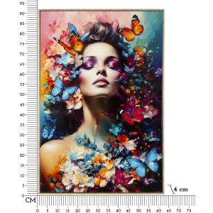 Mauro Ferretti Obraz na ścianę Marty z ramą 62x4x92 cm