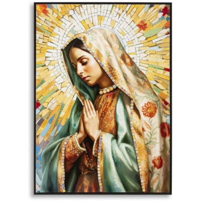Mauro Ferretti Obraz Madonna z ramą 72x4x102 cm