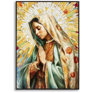 Mauro Ferretti Obraz Madonna z ramą 72x4x102 cm