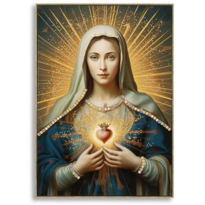 Mauro Ferretti Obraz Madonna w ramie 72x4x102 cm