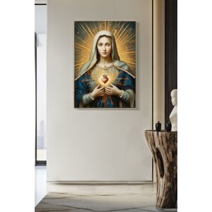 Mauro Ferretti Obraz Madonna w ramie 72x4x102 cm
