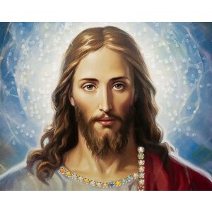 Mauro Ferretti Obraz Jesus z ramą 72x4x102 cm
