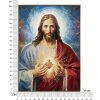 Mauro Ferretti Obraz Jesus z ramą 72x4x102 cm