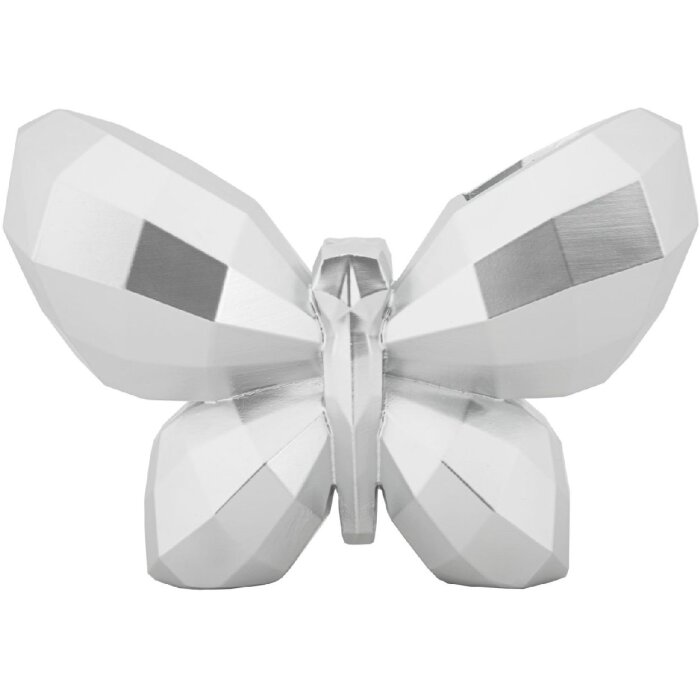 Mauro Ferretti Waza Motyl 22,5x8x15 cm srebrna