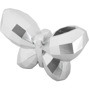 Mauro Ferretti Waza Motyl 22,5x8x15 cm srebrna
