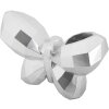 Mauro Ferretti Waza Motyl 22,5x8x15 cm srebrna