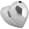 Mauro Ferretti Waza Sercem 19x9x18 cm srebrna