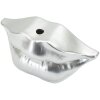 Mauro Ferretti Waza Usta 23x8x12 cm srebrna