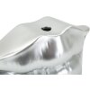 Mauro Ferretti Waza Usta 23x8x12 cm srebrna