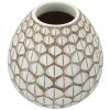 Mauro Ferretti Wazon Tibet Ø 27x27 cm biel prana