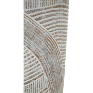 Mauro Ferretti Wazon Holzig 19x55 cm biel