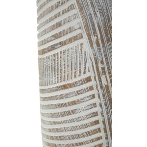 Mauro Ferretti Wazon Holzig 19x55 cm biel