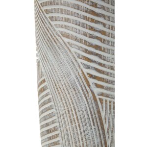 Mauro Ferretti Wazon Holzig Ø 18x45 cm biel prana