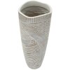 Mauro Ferretti Wazon Holzig Ø 18x45 cm biel prana