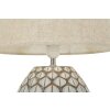 Mauro Ferretti Lampa stołowa Tibet Ø35x52 cm White Wash