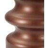 Rosenthal Lampa stołowa szklana brązowo-złota Ø36.5x56.5cm E27 max 40W