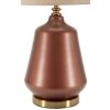 Rosenthal Lampa Stołowa Szkło Brąz Złoto 35,5x65cm