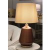 Rosenthal Lampa Stołowa Szkło Brąz Złoto 35,5x65cm