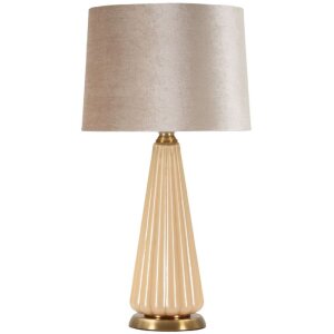 Lampa stołowa Perly Ø36,5x68,5cm - Szkło, Złoto,...