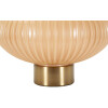 Perly Lampa Stołowa 33x49 cm Szkło Żelazo Perłowa Złota