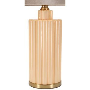 Mauro Ferretti Lampa Stołowa Perly 40,5x69,5 cm - Złoto i Perła