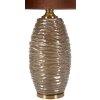 Lampa Stołowa Prague Szkło Żelazo Brąz Złoto Ø45.5cm