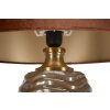 Lampa Stołowa Prague Szkło Żelazo Brąz Złoto Ø45.5cm