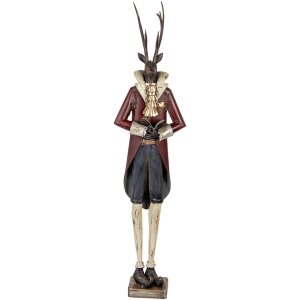 Clayre & Eef Figura Dekoracyjna Jeleń Barokowy 83cm...
