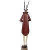 Clayre & Eef Figura Dekoracyjna Jeleń Barokowy 83cm Brązowo-Złota