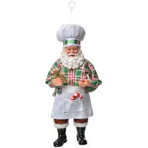 Clayre & Eef Dekoracja Świętego Mikołaja do...
