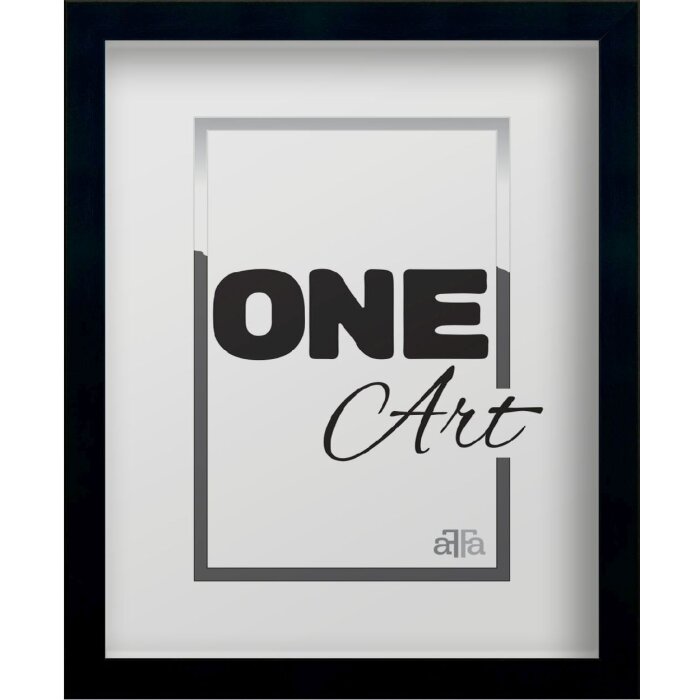 FramesFactory Ramka na zdjęcia Hekla 21x29,7 cm czarna