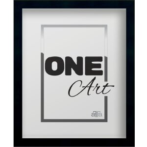 FramesFactory Ramka na zdjęcia Hekla 21x29,7 cm czarna