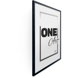 FramesFactory Ramka na zdjęcia Hekla 60x80 cm czarna
