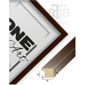 FramesFactory Ramka na zdjęcia Hekla 60x80 cm wenge