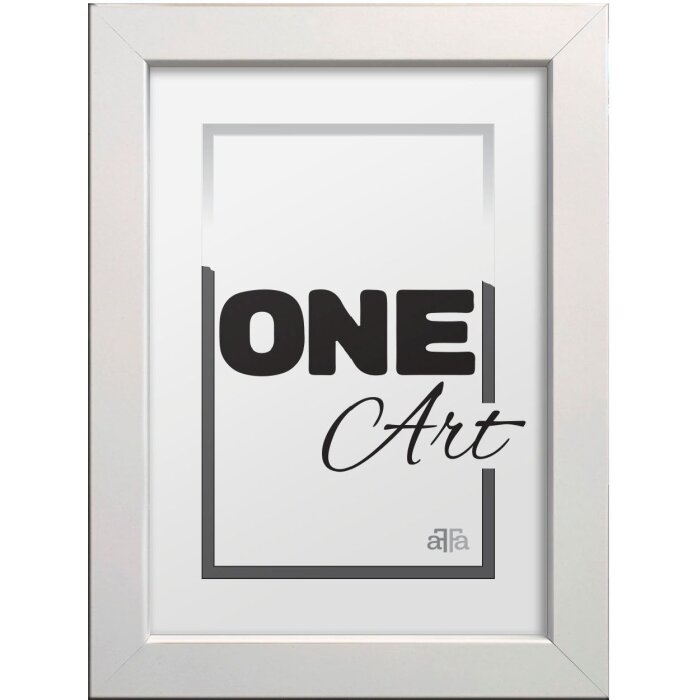 FramesFactory Ramka na zdjęcia Hekla 10x15 cm biała