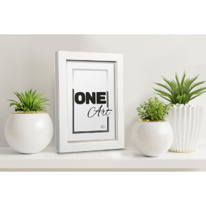 FramesFactory Ramka na zdjęcia Hekla 10x15 cm biała