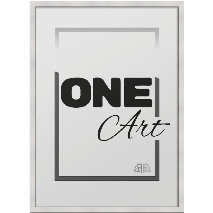 FramesFactory Hekla Ramka na zdjęcia 70x100 cm biała MDF z pleksiglasem