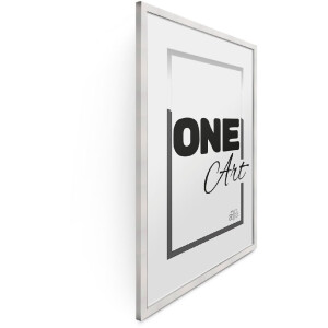 FramesFactory Hekla Ramka na zdjęcia 70x100 cm biała MDF z pleksiglasem