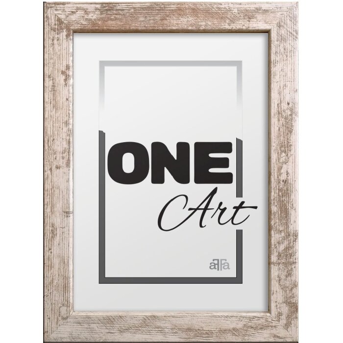 FramesFactory Ramka na zdjęcia Hekla 10x15 cm Vintage White Wash