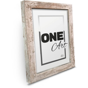 FramesFactory Ramka na zdjęcia Hekla 10x15 cm Vintage White Wash