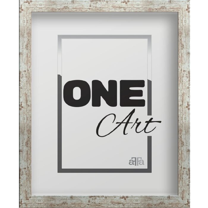 FramesFactory Ramka na zdjęcia Hekla 21x29,7 cm Vintage White Wash