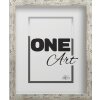 FramesFactory Ramka na zdjęcia Hekla 21x29,7 cm Vintage White Wash