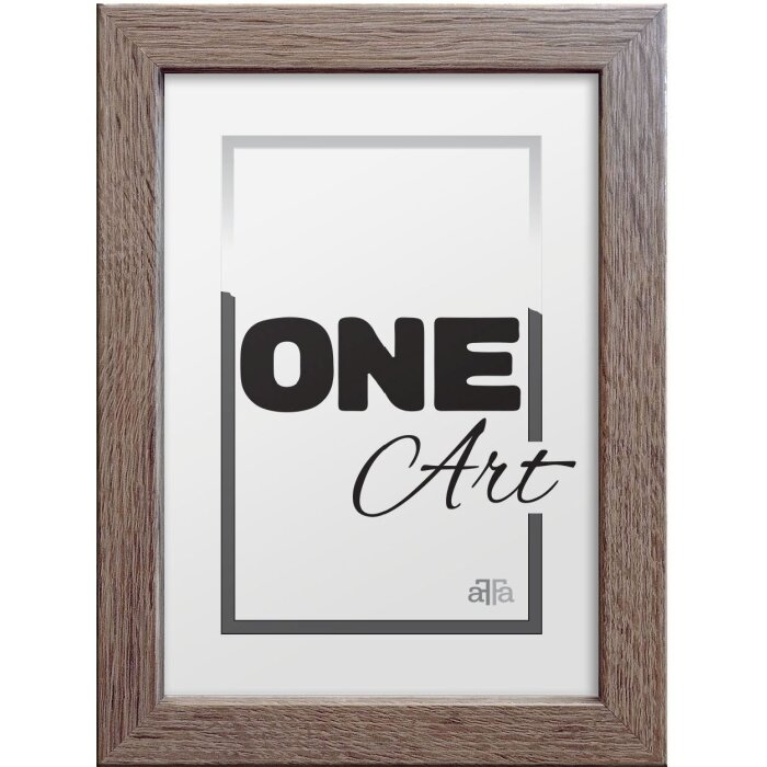 FramesFactory Ramka na zdjęcia Hekla 18x24 Smoke Oak