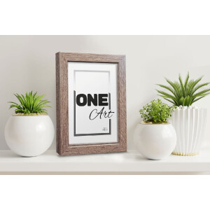 FramesFactory Ramka na zdjęcia Hekla 18x24 Smoke Oak