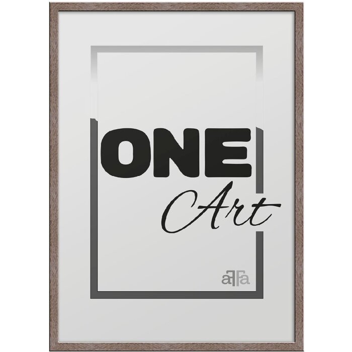 FramesFactory Hekla 42x59,4 cm Ramka na zdjęcia Smoke Oak