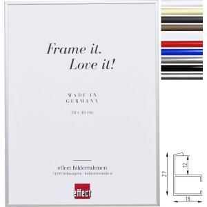 Effect Ramka Quadro Lustro Srebrny Złoty Czarny 18x24-70x100 cm