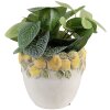 Clayre & Eef Doniczka Cytryny 14x12 cm