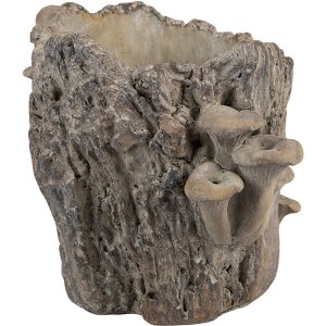 Clayre & Eef Doniczka Pień Drzewa Brąz Beż 24x18x18 cm