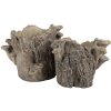 Clayre & Eef Doniczka Pnia 19x17x16 cm Brązowo-Beżowa